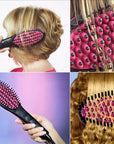 Electric Heating Comb Professional Hair Straightening